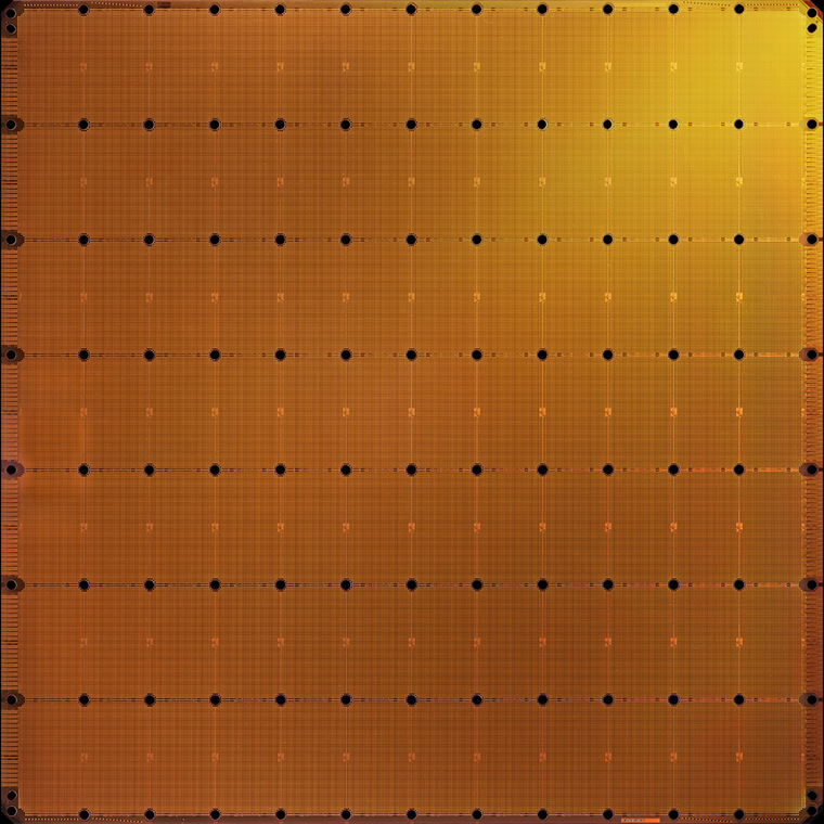 Cerebras WSE-3 Turbo wafer, a single dinner-plate-size chip