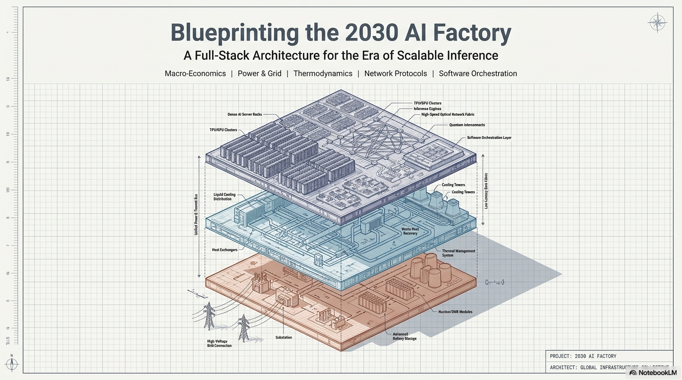 The 2030 AI Factory Blueprint: Full-Stack Co-Design