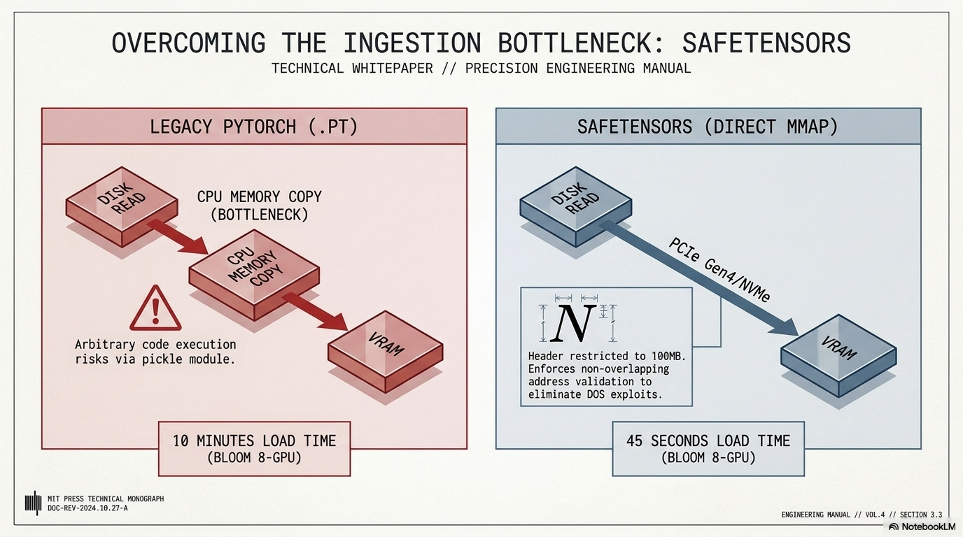 Overcoming Ingestion Bottlenecks: Safetensors Direct mmap